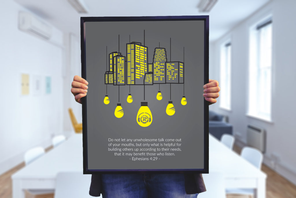lights-grey-portfolio Resound Radio Poster