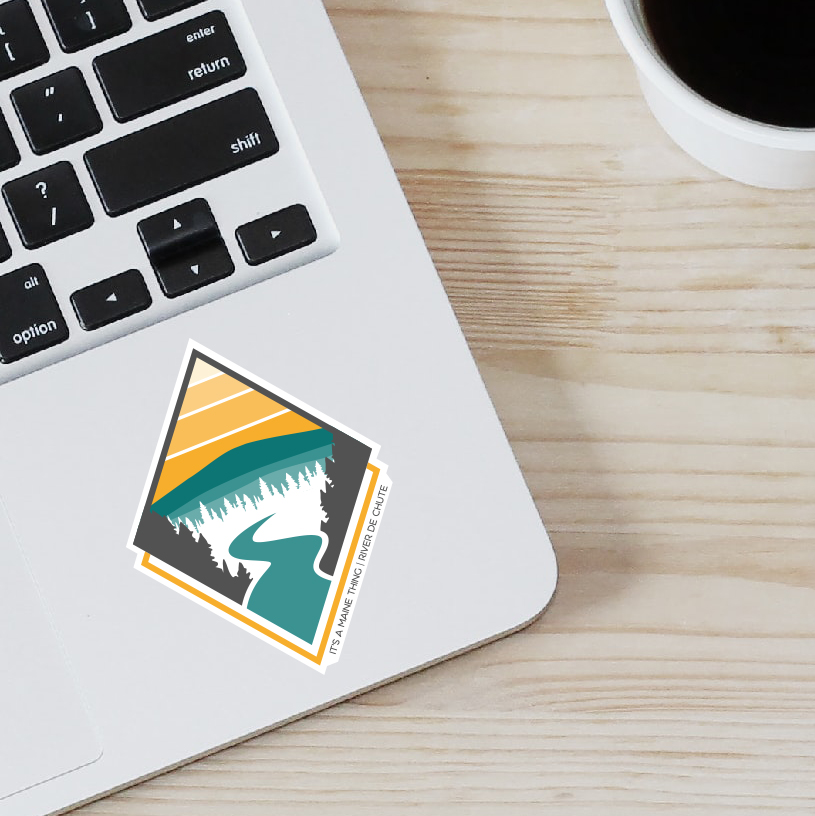 lauren-mancke-aOC7TSLb1o8-unsplash River de Chute Sticker