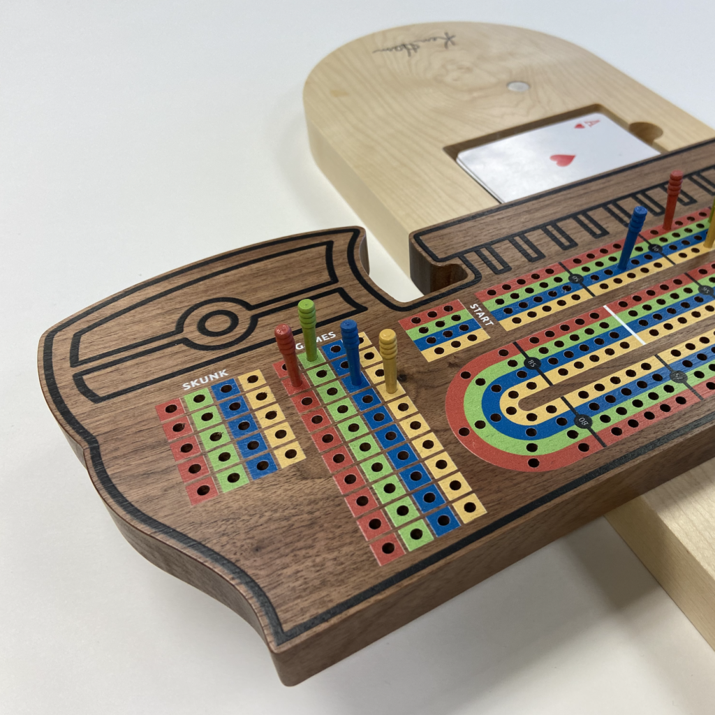 Cribbage Board Design and Packaging